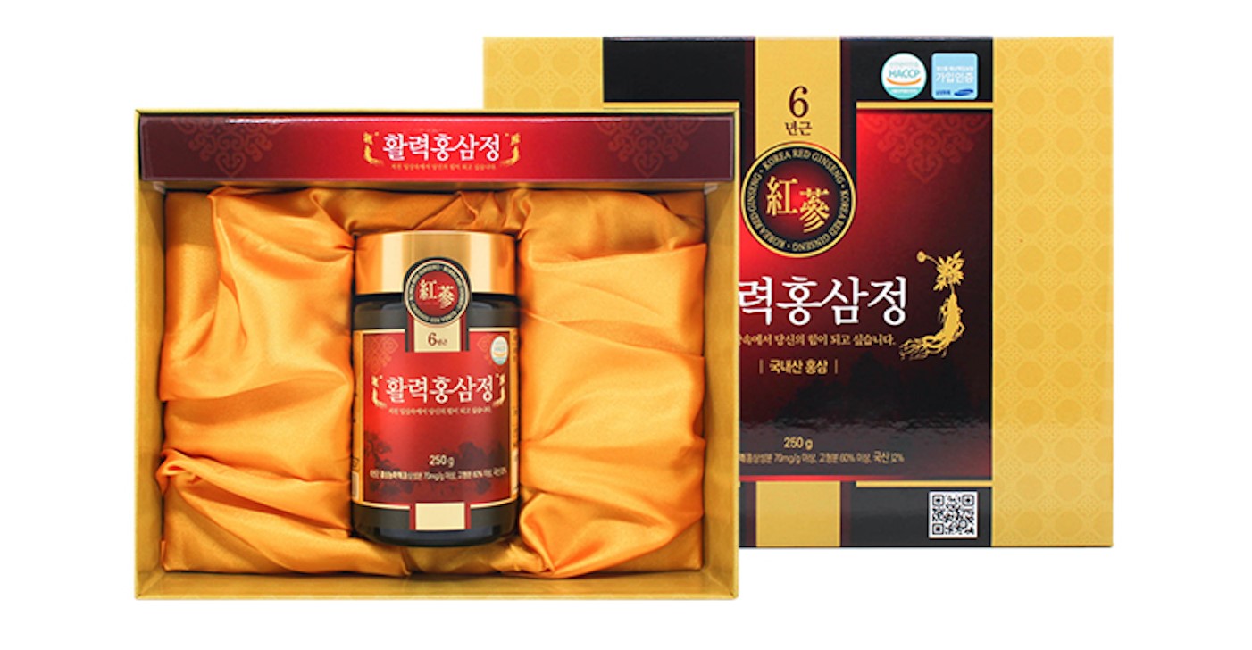 บำรุงร่างกาย โสมเกาหลี  โสมแดง