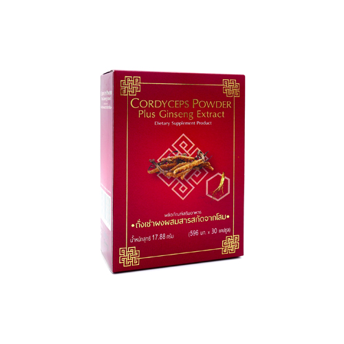 ถั่งเช่าผง ผสม สารสกัดโสม