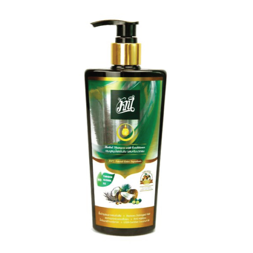 แชมพูสมุนไพร ผสมครีมนวด วัจนี