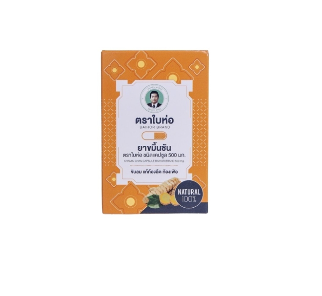 ยาขมิ้นชัน 500 มก