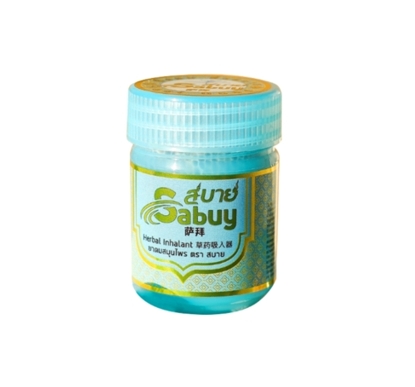 ยาดม สบาย สีฟ้า